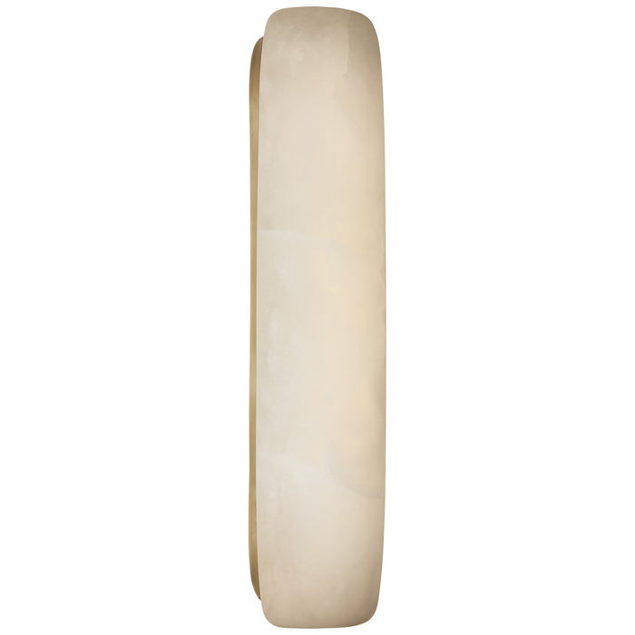 Visual Comfort Signature - KW 2670ALB/AB - LED Wall Sconce - Formosa - Alabaster And Antique-Burnished Brass