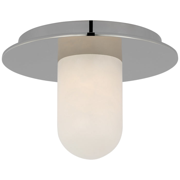Visual Comfort Signature - KW 4005PN-ALB - LED Flush Mount - Fosse - Polished Nickel