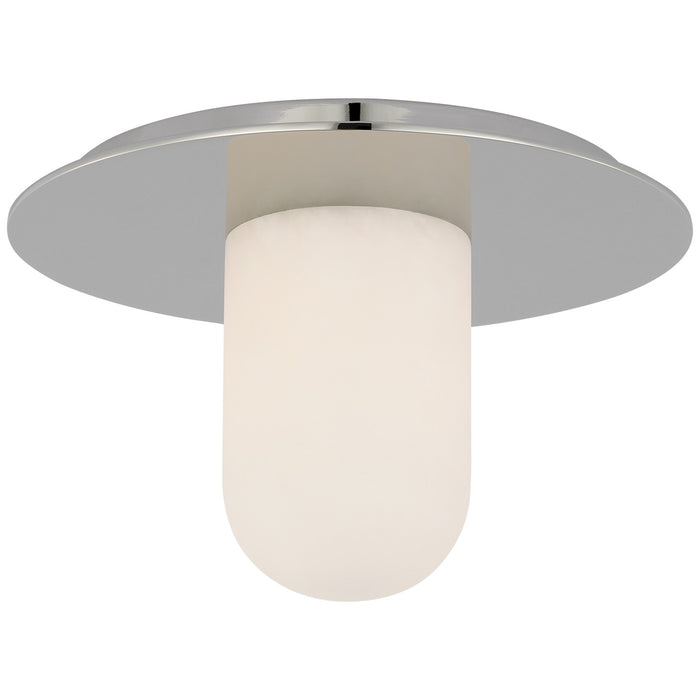 Visual Comfort Signature - KW 4006PN-ALB - LED Flush Mount - Fosse - Polished Nickel