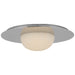 Visual Comfort Signature - KW 4007PN-ALB - LED Flush Mount - Fosse - Polished Nickel