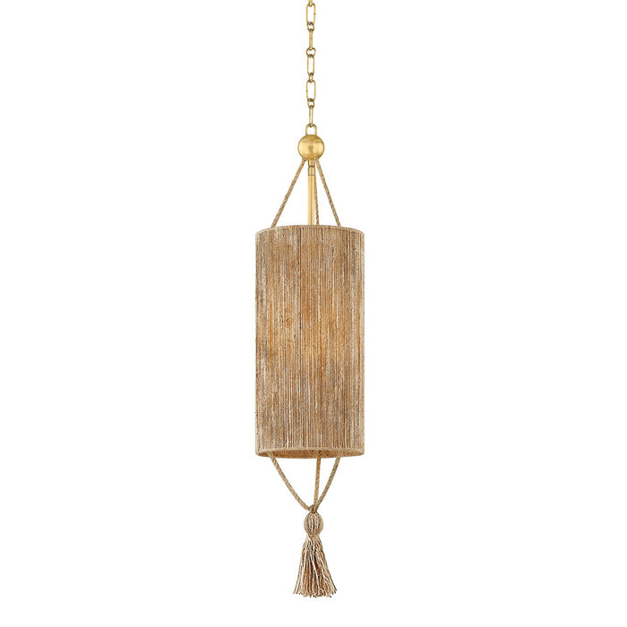 Mitzi - H1036701S-AGB - One Light Pendant - Reyn - Aged Brass