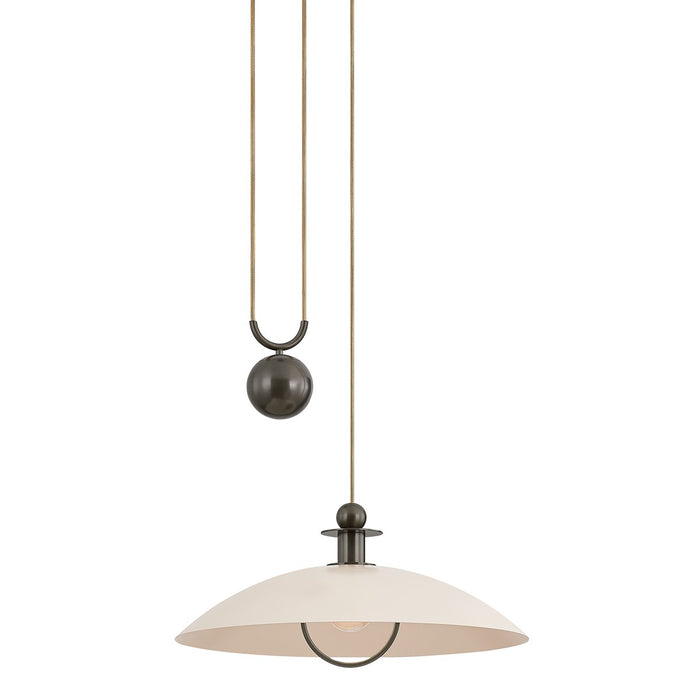 Mitzi - H995701-TRB/SBQ - One Light Pendant - Dottie - True Bronze/Soft Bisque