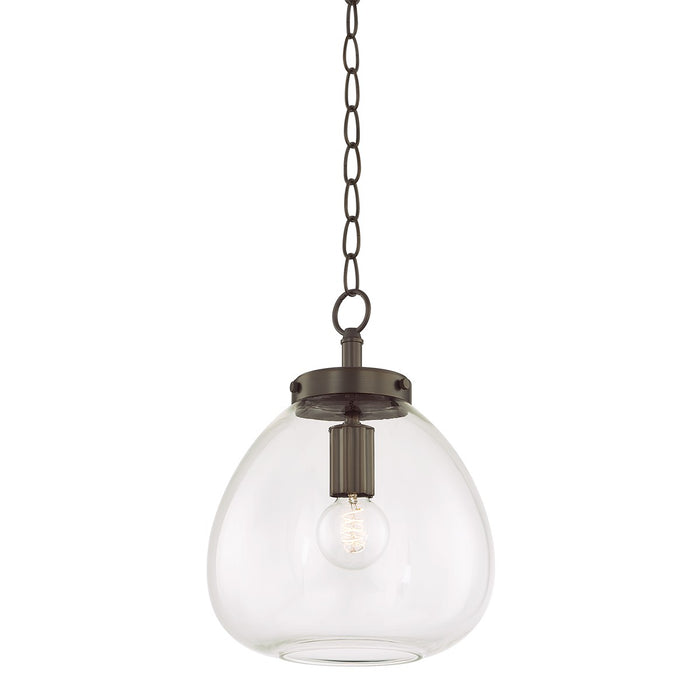 Mitzi - H997701S-TRB - One Light Pendant - Della - True Bronze