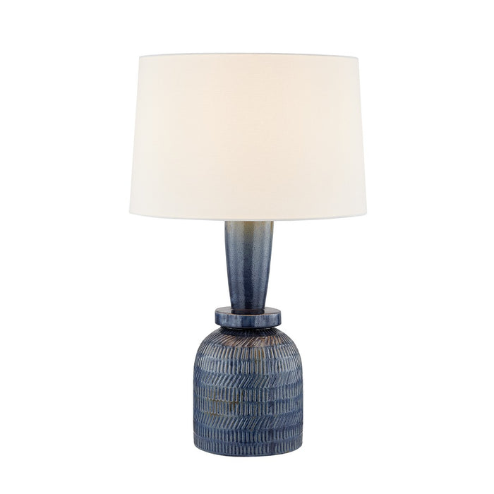 Mitzi - HL1042201-AGB/CDB - One Light Table Lamp - Russo - Aged Brass/Ceramic Washed Cobalt