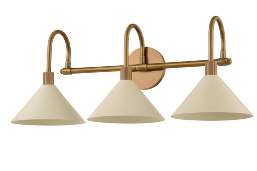 Jovani Three Light Bath Patina Brass And Soft Sand