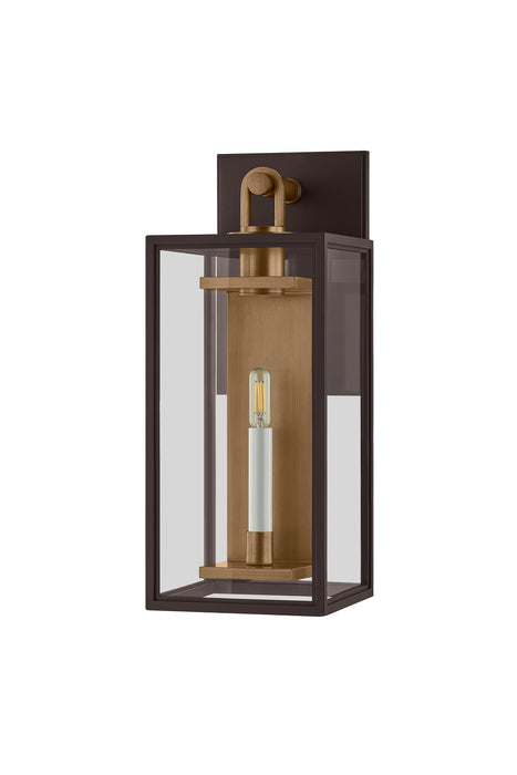 Troy Lighting - B6520-PBR/TBZ - One Light Wall Sconce - Arnold - Patina Brass/Textured Bronze