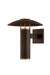 Troy Lighting - B7912-PBR/BRZ - One Light Wall Sconce - Birk - Patina Brass/Bronze