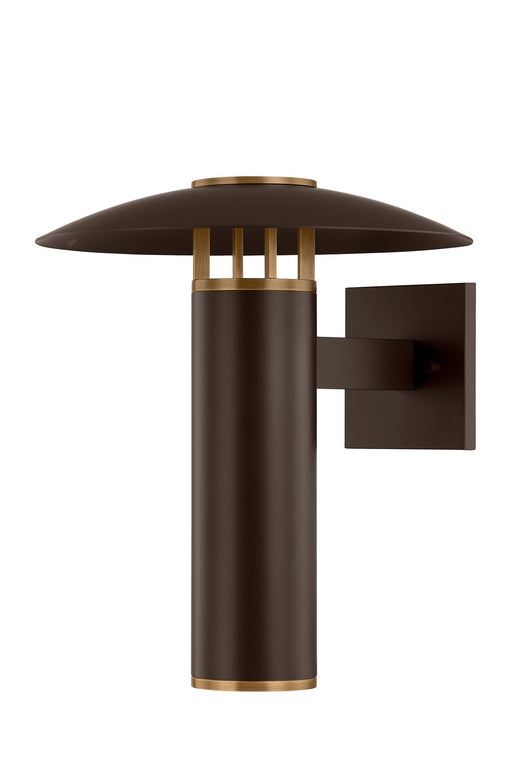 Troy Lighting - B7915-PBR/BRZ - One Light Wall Sconce - Birk - Patina Brass/Bronze