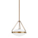 Troy Lighting - F4521-PBR - One Light Pendant - Kade - Patina Brass