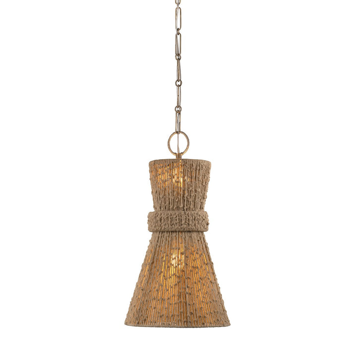 Troy Lighting - F4914-PBR - Two Light Pendant - Raphael - Patina Brass