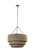 Troy Lighting - F5924-PBR - One Light Chandelier - Reza - Patina Brass