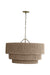 Troy Lighting - F5934-PBR - One Light Chandelier - Reza - Patina Brass