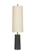 Troy Lighting - PFL1156-PBR/CDG - Three Light Floor Lamp - Thane - Patina Brass/Ceramic Meditation Grey