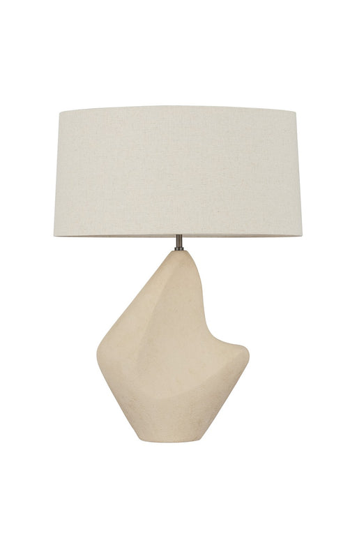 Troy Lighting - PTL3727-BRZ/CIB - One Light Table Lamp - Huntly - Bronze/Ceramic Ivory Breakstone