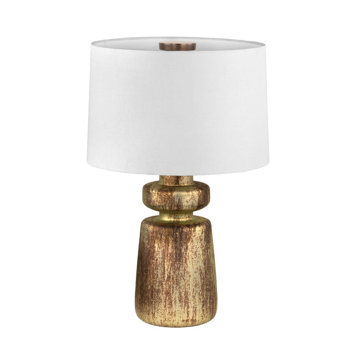 Troy Lighting - PTL5122-PBR - One Light Table Lamp - Terron - Patina Brass