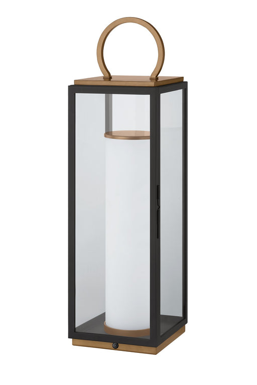 Troy Lighting - RTL6729-PBR/TBK - LED Table Lamp - Gareth - Patina Brass/Textured Black