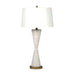 Gabby - SCH-155030 - One Light Table Lamp - Roman - Distressed White/Antique Gold