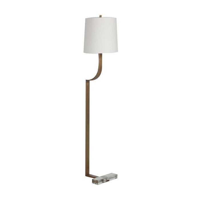 Gabby - SCH-161030 - One Light Floor Lamp - Jayden - Antique Brass