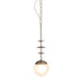 Gabby - SCH-175151 - One Light Pendant - Mod - Frosted White/Brushed Brass