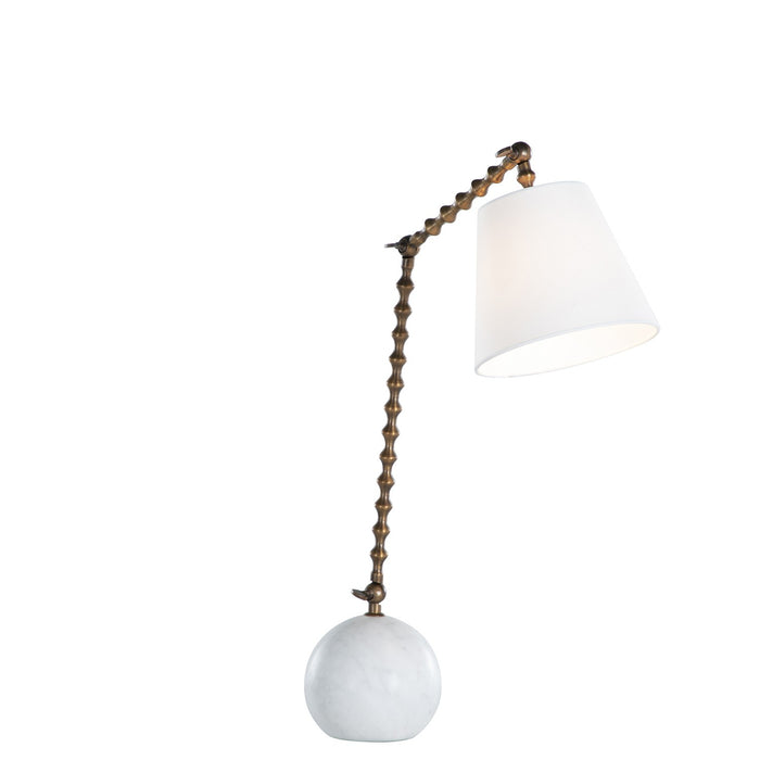 Gabby - SCH-175175 - One Light Task Lamp - Nadine - Antique Brass Finish/Natural Alabaster