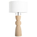 Gabby - SCH-175250 - One Light Table Lamp - Ridley - White Linen/Natural Seagrass/Brushed Dark Bronze