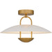 Quoizel - BIN1718BRG - LED Semi-Flush Mount - Bingham - Brushed Gold
