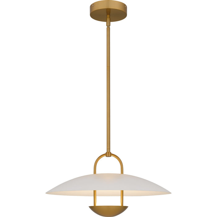 Quoizel - BIN2818BRG - LED Pendant - Bingham - Brushed Gold