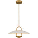 Quoizel - BIN2818BRG - LED Pendant - Bingham - Brushed Gold