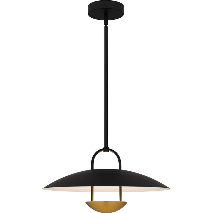 Quoizel - BIN2818MBK - LED Pendant - Bingham - Matte Black