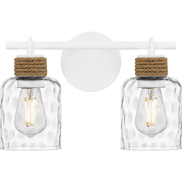 Quoizel - BTC8614W - Two Light Bath - Baltic - Matte White