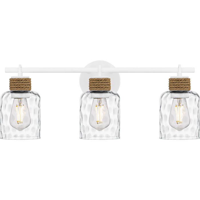 Quoizel - BTC8624W - Three Light Bath - Baltic - Matte White