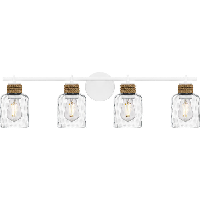 Quoizel - BTC8634W - Four Light Bath - Baltic - Matte White