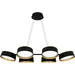 Quoizel - BYS640MBK - LED Linear Chandelier - Byrnes - Matte Black