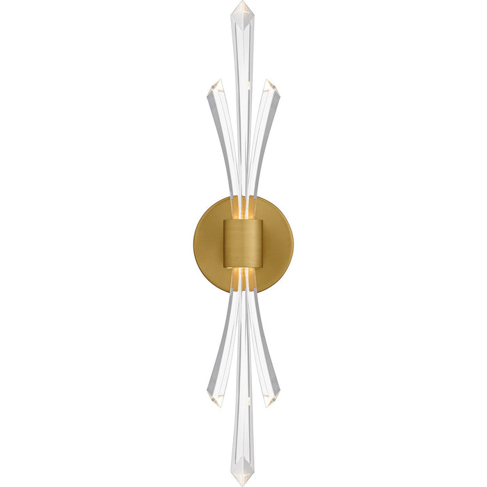 Quoizel - CCY8805BRG - LED Wall Sconce - Cecily - Brushed Gold