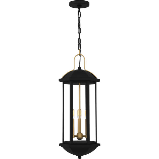 Quoizel - CFD1510MBK - Three Light Mini Pendant - Crestfield - Matte Black