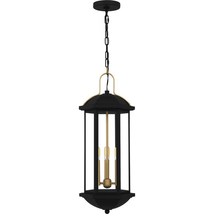 Quoizel - CFD1510MBK - Three Light Mini Pendant - Crestfield - Matte Black