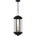 Quoizel - CFD1510MBK - Three Light Mini Pendant - Crestfield - Matte Black