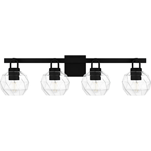 Celina Four Light Bath Matte Black