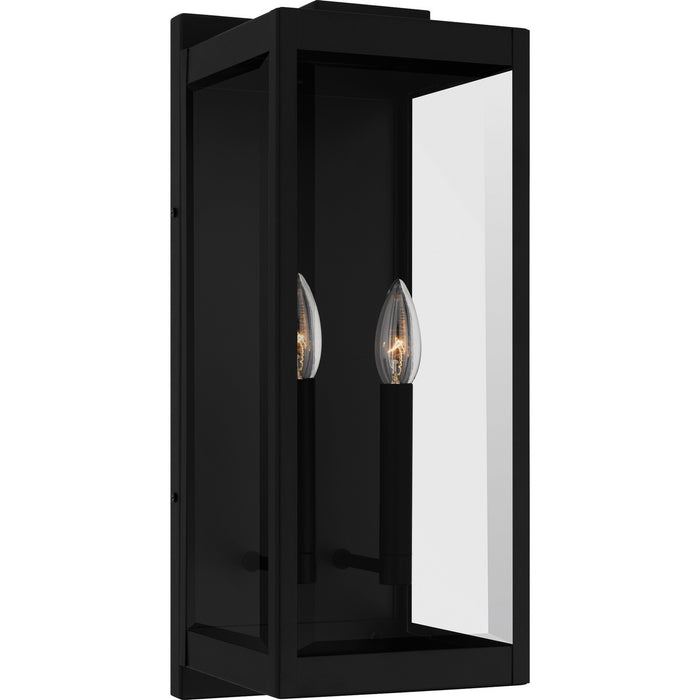 Quoizel - EVR8407EK - Two Light Outdoor Wall Lantern - Eastover - Earth Black