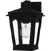 Quoizel - HUK8406EK - One Light Outdoor Wall Lantern - Huck - Earth Black