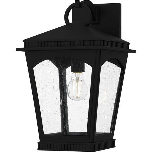 Quoizel - HUK8410EK - One Light Outdoor Wall Lantern - Huck - Earth Black