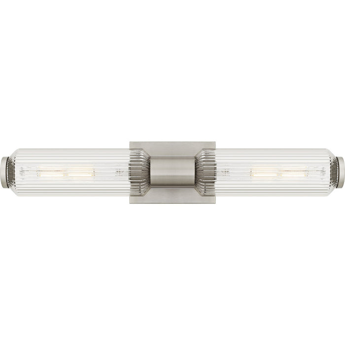 Quoizel - HWS8524BN - Two Light Bath - Hawes - Brushed Nickel