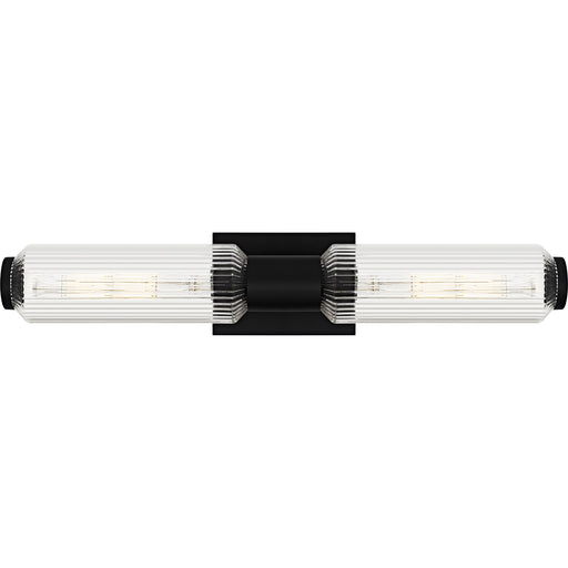 Hawes Two Light Bath Matte Black