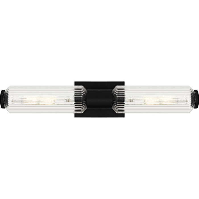 Quoizel - HWS8524MBK - Two Light Bath - Hawes - Matte Black