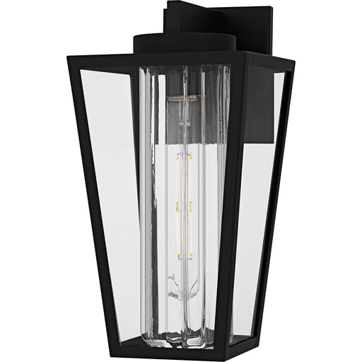 Jett One Light Outdoor Wall Lantern Matte Black