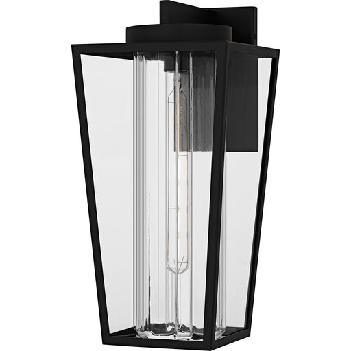 Jett One Light Outdoor Wall Lantern Matte Black