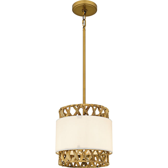 Quoizel - KAT1510BRG - One Light Mini Pendant - Kate - Brushed Gold