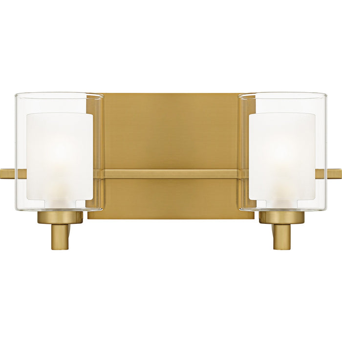 Quoizel - KLT8602BRGLED - Two Light Bath - Kolt - Brushed Gold