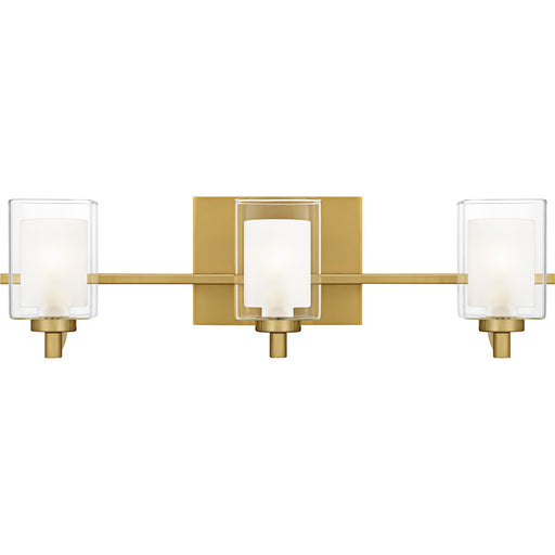 Quoizel - KLT8603BRGLED - Three Light Bath - Kolt - Brushed Gold