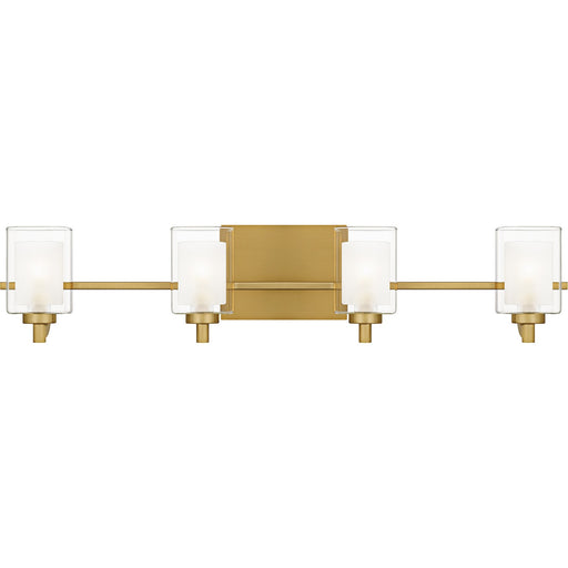 Quoizel - KLT8604BRGLED - Four Light Bath - Kolt - Brushed Gold